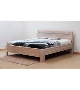 Masívna dubová posteľ Adriana Klasik