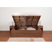 Úložný priestor box (dyha, buk jadrový cink)